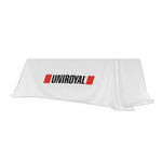 Table Cloth - Thermal 8' Table 2 x 4 color logo in 1 location
