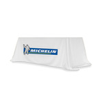 Michelin Printed Table Cloth - Full Color 6' Table Full Color