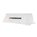 Hankook Printed Table Cloth - Thermal 8' Table 2 x 4 color logo in 1 location