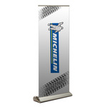 Michelin Printed Retractable Banner Stand, Premium - 33" x 80" Vinyl