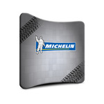 Michelin Printed Instafab Curved Back Wall - 7.6' x 08'