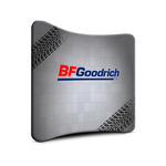 BF Goodrich Printed Instafab Curved Back Wall - 7.6' x 08'