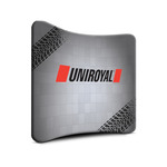 Uniroyal Printed Instafab Curved Back Wall - 7.6' x 08'