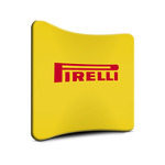 Pirelli Printed Instafab Curved Back Wall - 7.6' x 08'