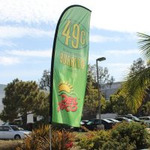 Flex Banner Flag - 14 (Single Sided)