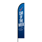 Car of the Week Flex Banner EVO Flag Single Sided Print
