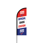 Smog Station Flex Banner Flag - 11ft