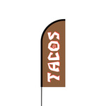 Tacos Flex Banner Flag - 11ft
