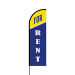 For Rent Flex Banner Flag - 14 (Single Sided)