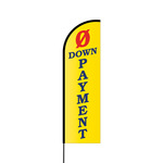 0 Down Payment Flex Banner Flag - 14 (Single Sided)