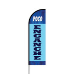 Poco Enganche Flex Banner Flag - 14 (Single Sided)