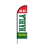 Se Hablo Espanol Flex Banner Flag - 14 (Single Sided)