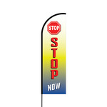 Shop Now Flex Banner Flag - 14 (Single Sided)