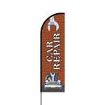 Car Repair Flex Banner Flag - 14 (Single Sided)
