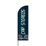 Car Stereos Flex Banner Flag - 14 (Single Sided)