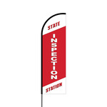 State Inspection Station Flex Banner Flag - 14 (Single Sided)