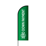 0 Down Payment Flex Banner Flag - 14 (Single Sided)