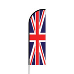 Union Jack Flex Banner Flag - 14 (Single Sided)