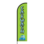 Car Wash Flex Banner Flag - 16ft (Single Sided)
