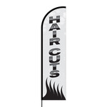 Haircuts Flex Banner Flag - 16ft (Single Sided)
