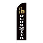 Locksmith Flex Banner Flag - 16ft (Single Sided)