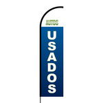 Autos Usados Flex Banner Flag - 16ft (Single Sided)
