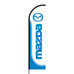 Mazda Flex Banner Flag - 16ft (Single Sided)