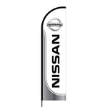 Nissan Flex Banner Flag - 16ft (Single Sided)