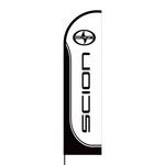 Scion Flex Banner Flag - 16ft (Single Sided)