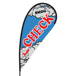 Smog Check Flex Blade Flag - 09' Single Sided
