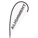 Alignment Flex Blade Flag - 09' Single Sided