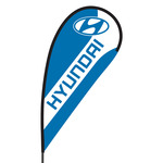 Hyundai Flex Blade Flag - 09' Single Sided