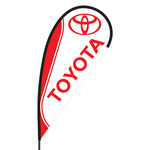 Toyota Flex Blade Flag - 09' Single Sided