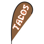 Tacos Flex Blade Flag - 09' Single Sided