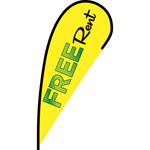 Free Rent Flex Blade Flag - 12'