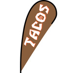 Tacos Flex Blade Flag - 12'