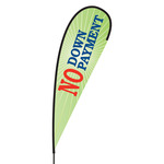 No Down Payment Flex Blade Flag - 15'