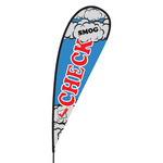 Smog Check Flex Blade Flag - 15'