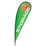 Storage Flex Blade Flag - 15'