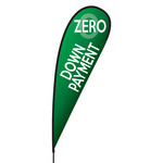 Zero Down Payment Flex Blade Flag - 15'