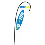 eFile Flex Blade Flag - 15'