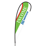 Income Tax Flex Blade Flag - 15'