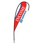 Income Tax Service Flex Blade Flag - 15'