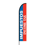 Tax Promo Flex Banner EVO Flag Single Sided Print